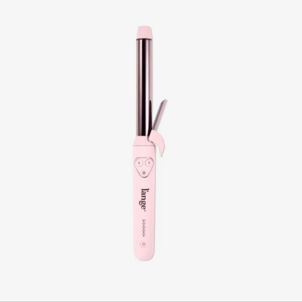 Lange Pink Curling Iron - Professional 1" Ceramic Barrel